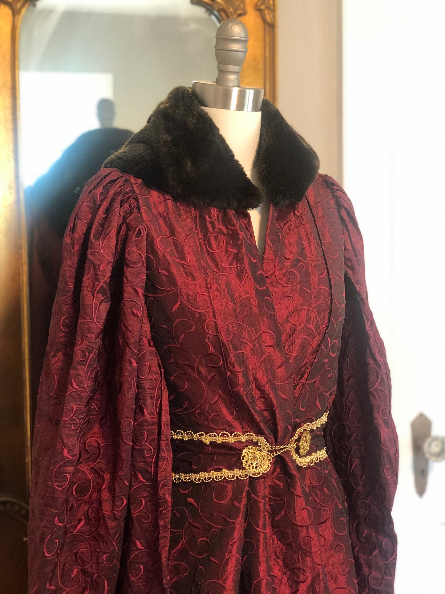 Ruby red cloak robe-Game of Thrones inspired