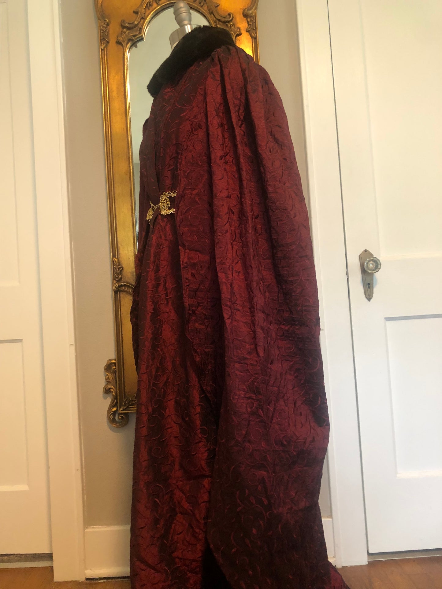 Ruby red cloak robe-Game of Thrones inspired